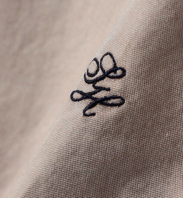SHIPS for women「《一部追加予約》〈洗濯機可能〉ピン オックス 刺繍 シャツ」|シャツ・ブラウス|