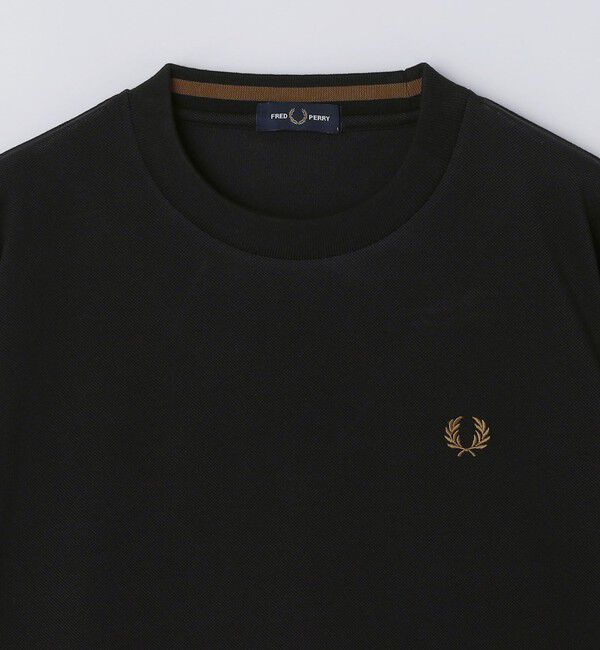 SHIPS「＜新色予約中！＞【SHIPS別注】FRED PERRY: ピケ ロングスリーブ T シャツ」|Tシャツ・カットソー|