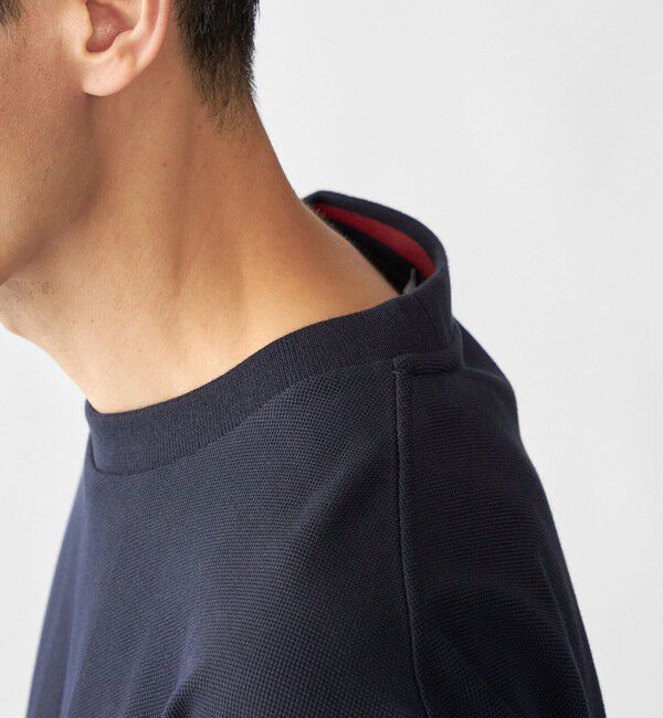 SHIPS「＜新色予約中！＞【SHIPS別注】FRED PERRY: ピケ ロングスリーブ T シャツ」|Tシャツ・カットソー|