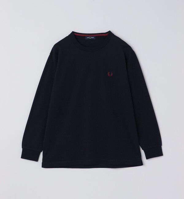 SHIPS「＜新色予約中！＞【SHIPS別注】FRED PERRY: ピケ ロングスリーブ T シャツ」|Tシャツ・カットソー|