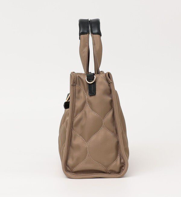 quaranciel「《予約》quaranciel: ベルト デザイン キルティング 2way トート バッグ」|トートバッグ|