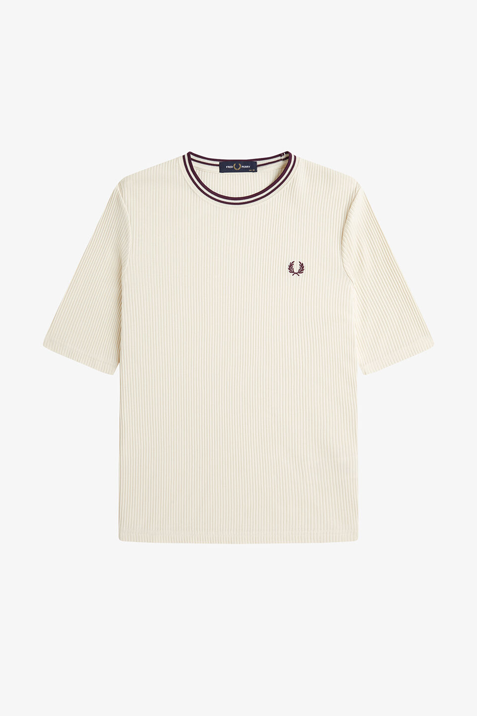 FRED PERRY 「Twin Tipped Ribbed T-Shirt／ツインティップリブTシャツ」|Tシャツ・カットソー|