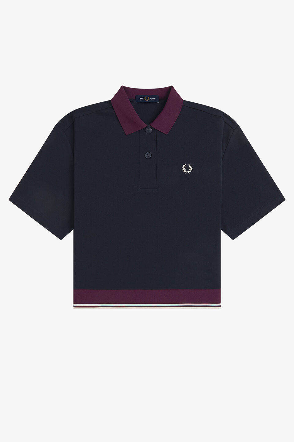 FRED PERRY 「Contrast Hem Polo Shirt／コントラストヘムポロシャツ」|ポロシャツ|