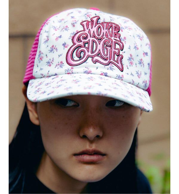 JOINT WORKS「WOKE EDGE / ウォークエッジ Flower Mesh Cap」|キャップ・キャスケット|