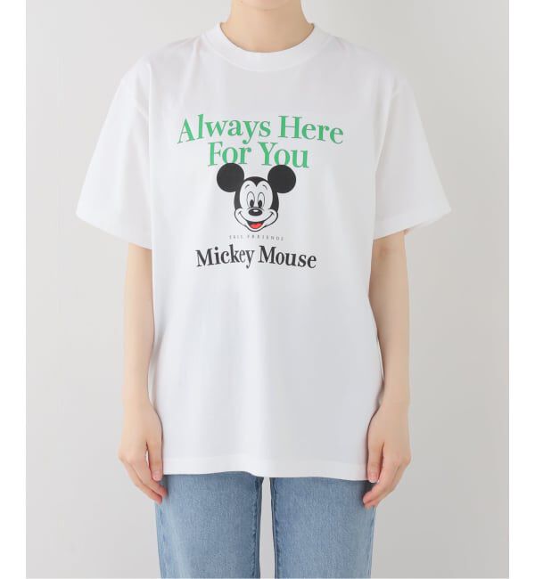 81 BRANCA/ハチイチブランカ Mickey Tee +81B-25SS-CL4A（SLOBE IENA
