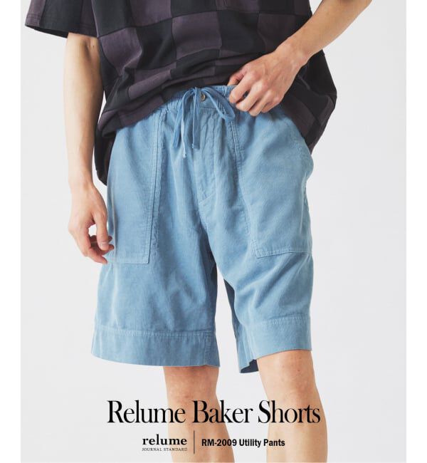 JOURNAL STANDARD relume「&rdquo;Relume&rdquo;サマーコーデュロイ ベイカー ショーツ」|その他|ブルー B