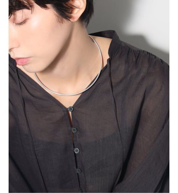 Spick and Span「《予約》【SAMH by LILAS】サークルチョーカー SV」|ネックレス|
