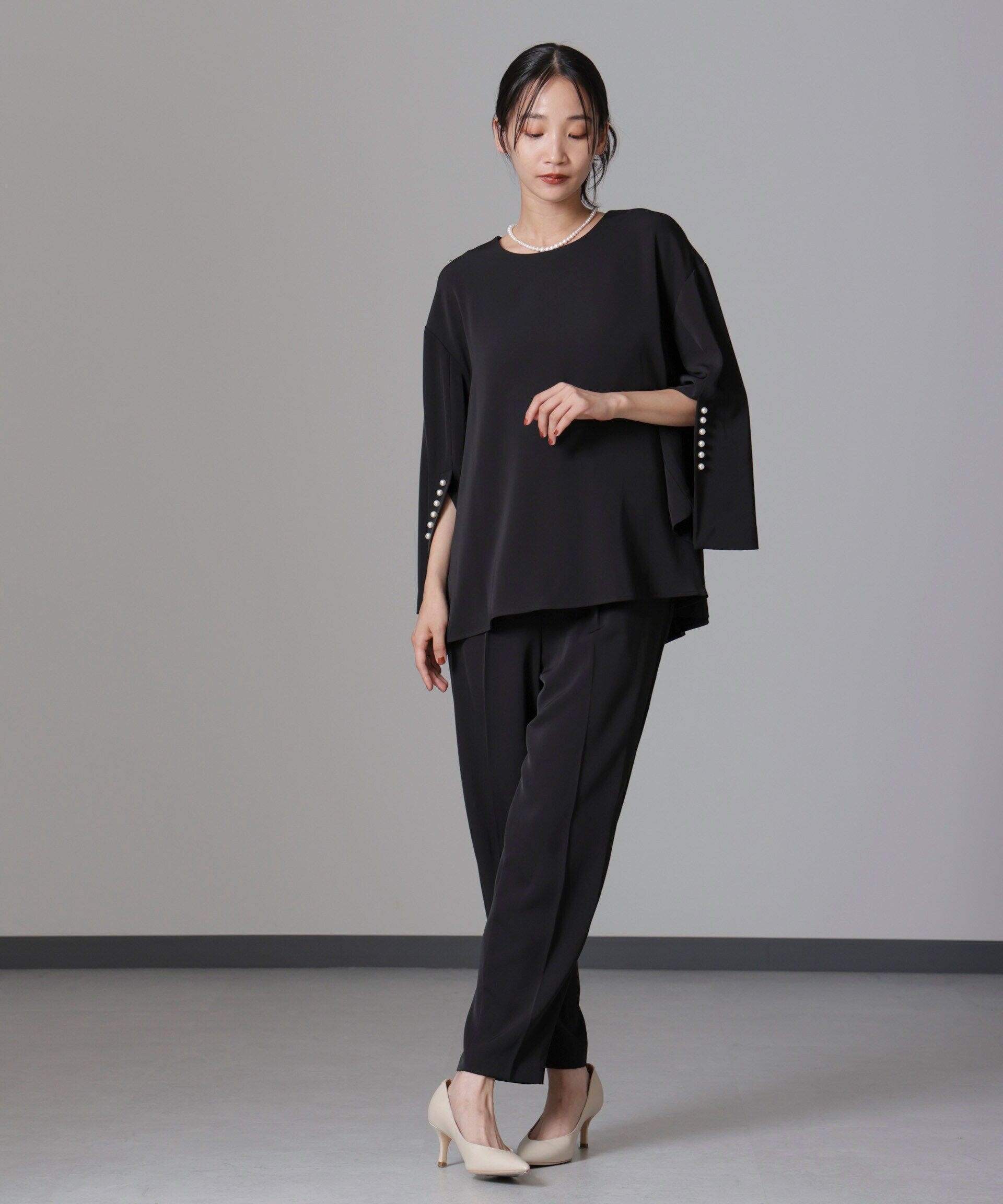 NANO universe「troisiemechaco/DOUBLE CLOTH セットアップパンツ」|スーツ|