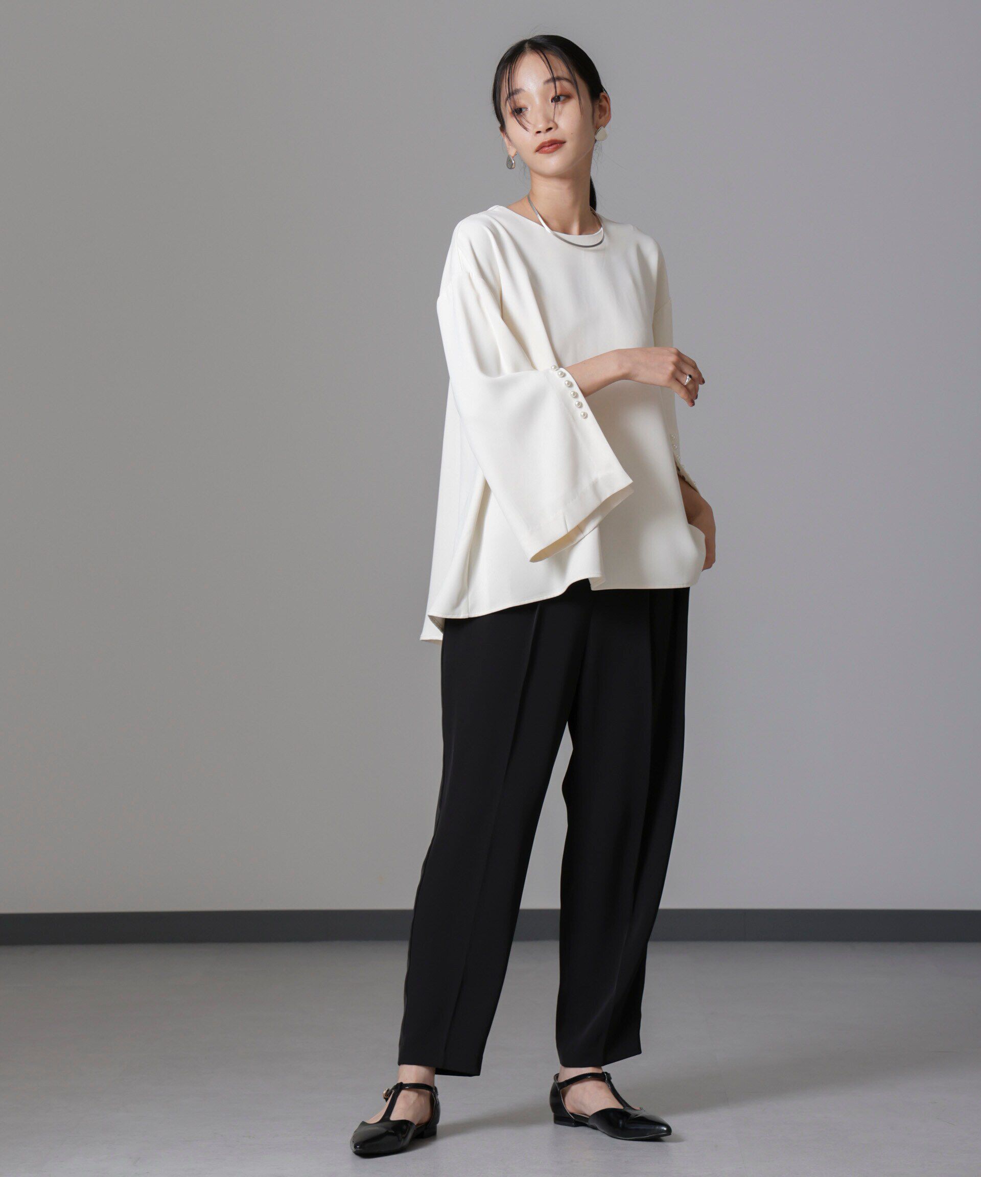 NANO universe「troisiemechaco/DOUBLE CLOTH セットアップパンツ」|スーツ|