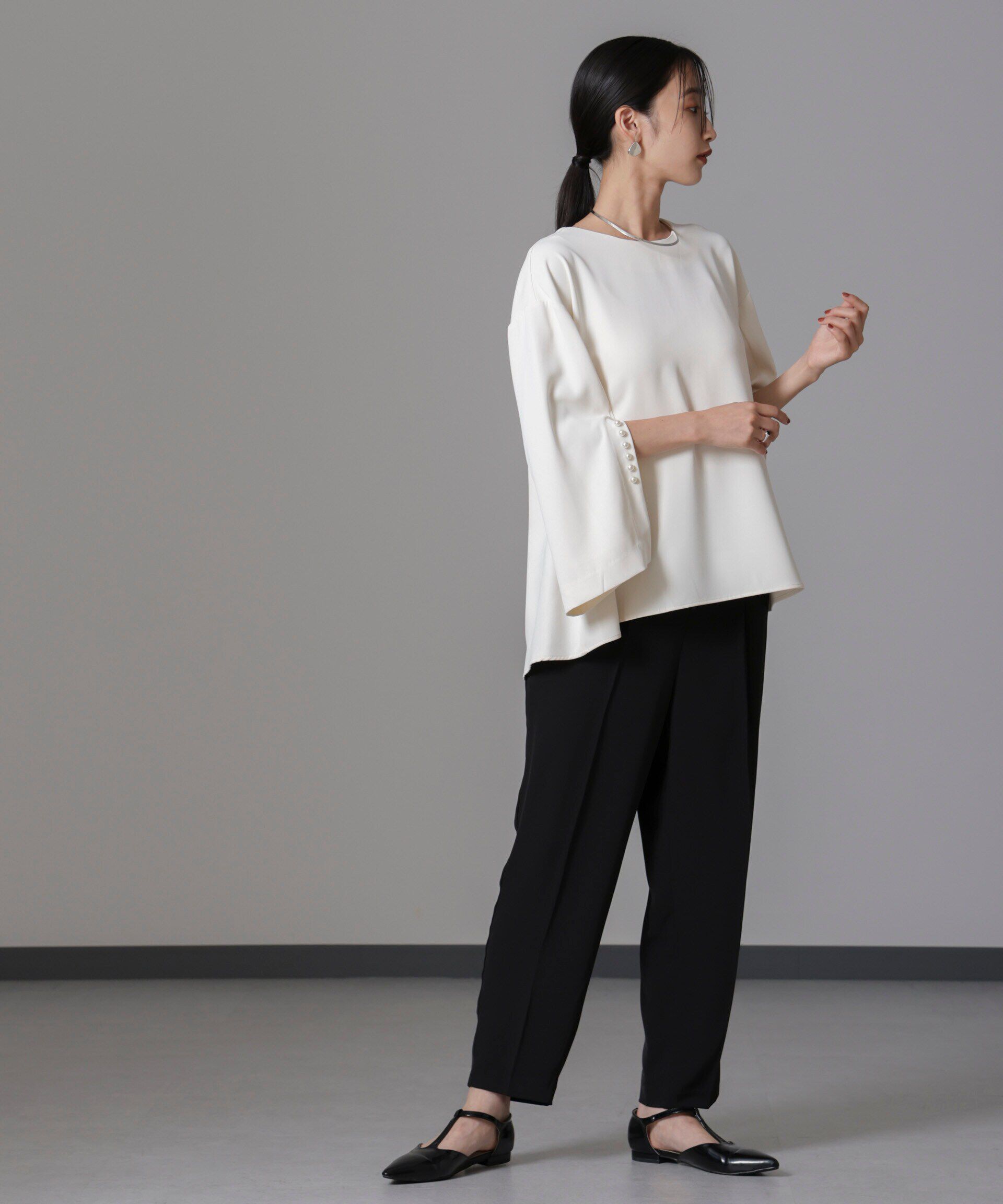 NANO universe「troisiemechaco/DOUBLE CLOTH セットアップパンツ」|スーツ|