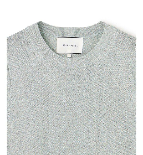 BEIGE,「SMITHONITE / リュクスグリッター コクーンプルオーバー 」|ニット・セーター|