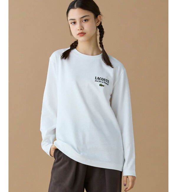 LACOSTE「Jeu Set et MatchロングスリーブTシャツ」|Tシャツ・カットソー|