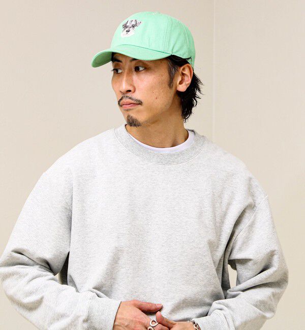GLOSTER「【カラー追加して再登場】WASHED DOG embroidery CAP」|キャップ・キャスケット|