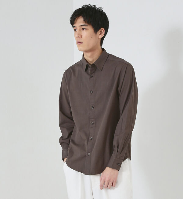ABAHOUSE「ストレッチ コットン レギュラーカラー シャツ」|シャツ・ブラウス|
