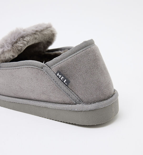 abahouse mavie「MEI FUR MOCCASIN SHOES」|モカシン|