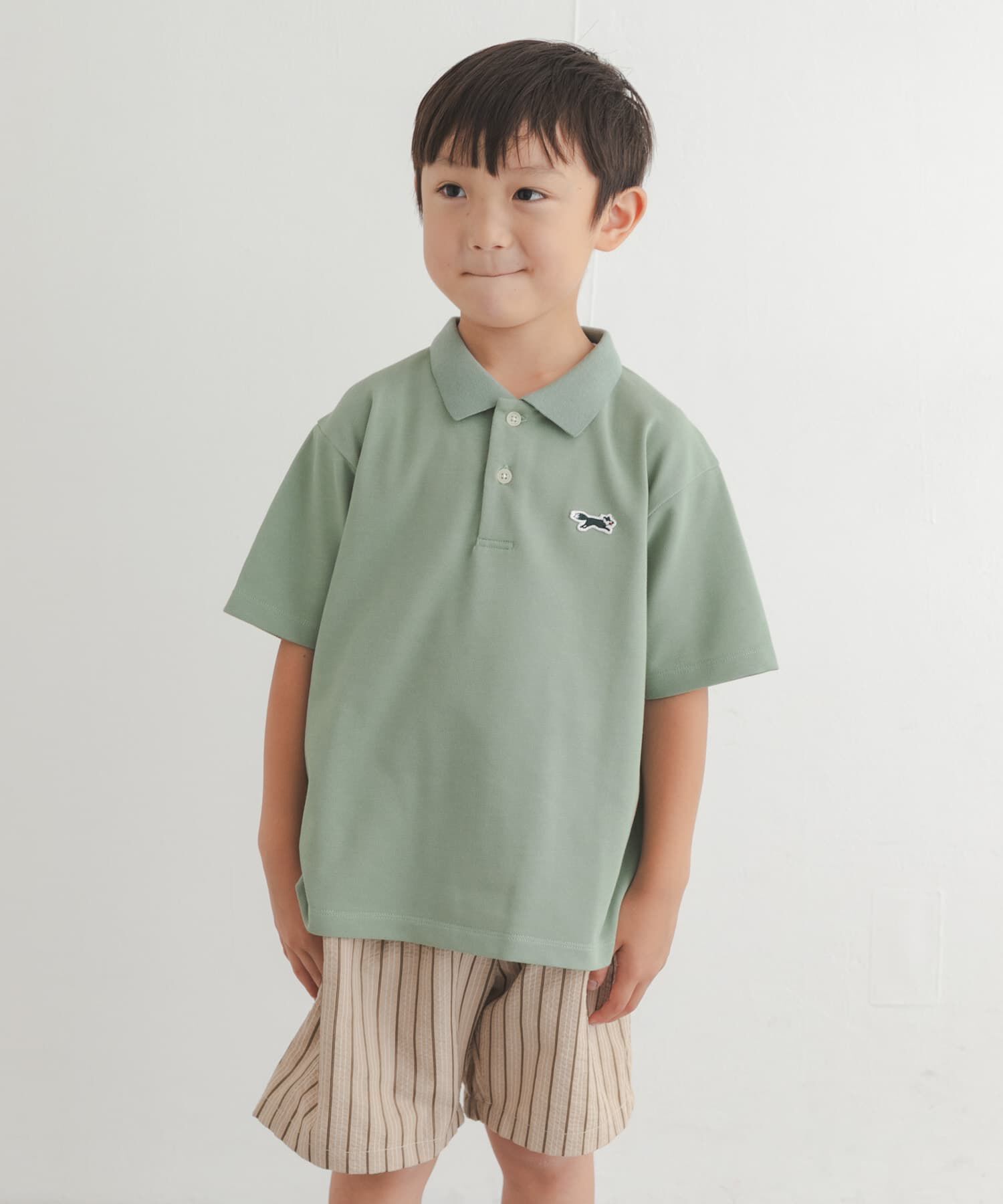 URBAN RESEARCH DOORS「『別注』『親子リンク』PENNEYS&times;DOORS　THE FOX鹿の子ポロシャツ(KIDS)」|その他|
