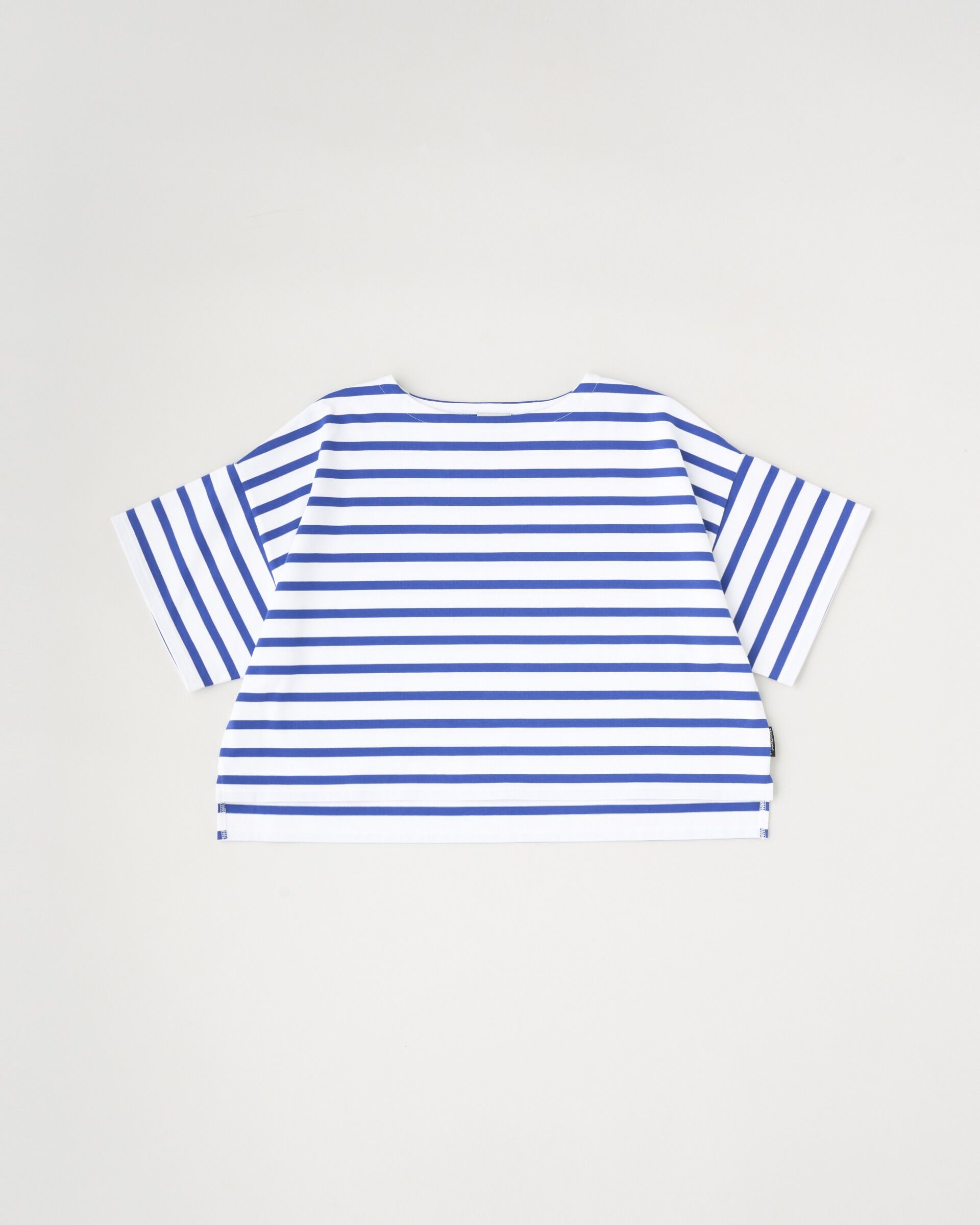 Traditional Weatherwear「LYNE SHORT SLEEVE」|Tシャツ・カットソー|ﾎﾜｲﾄ&times;ﾌﾞﾙｰ