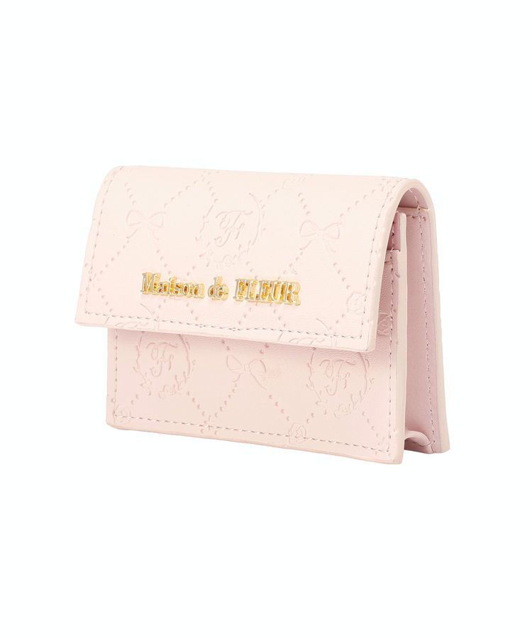 Maison de FLEUR「モノグラムカードケース」|財布|