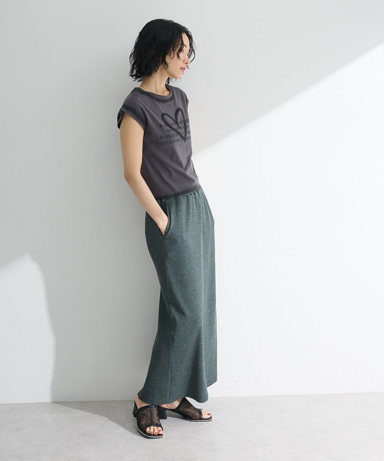 Green Parks「・swing by ハートロゴフレンチTEE」|Tシャツ・カットソー|