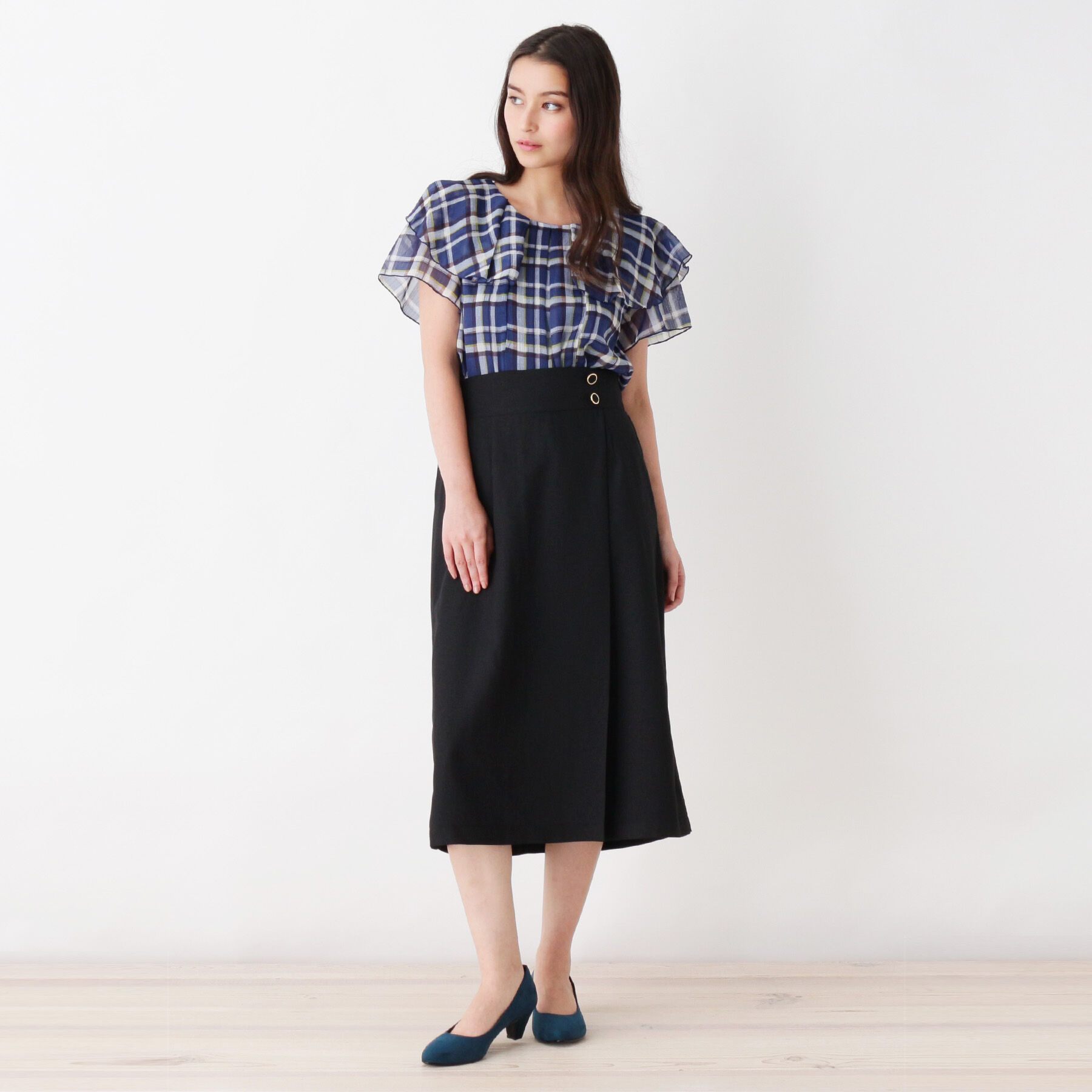 grove「【5.5センチヒール】ふわっと包まれる、やわここちパンプス18AW(日本製)」|パンプス|