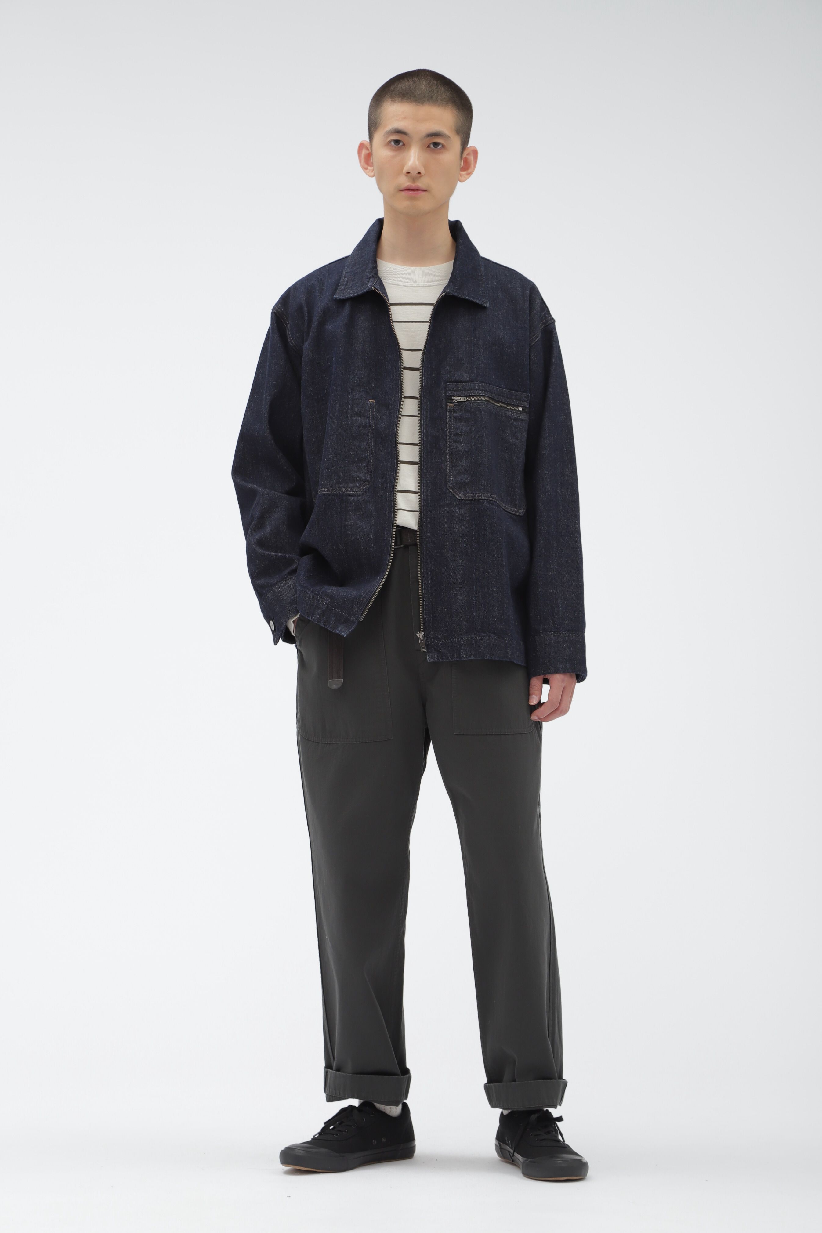 MHL.「CANTON DENIM」|ブルゾン・スタジャン|