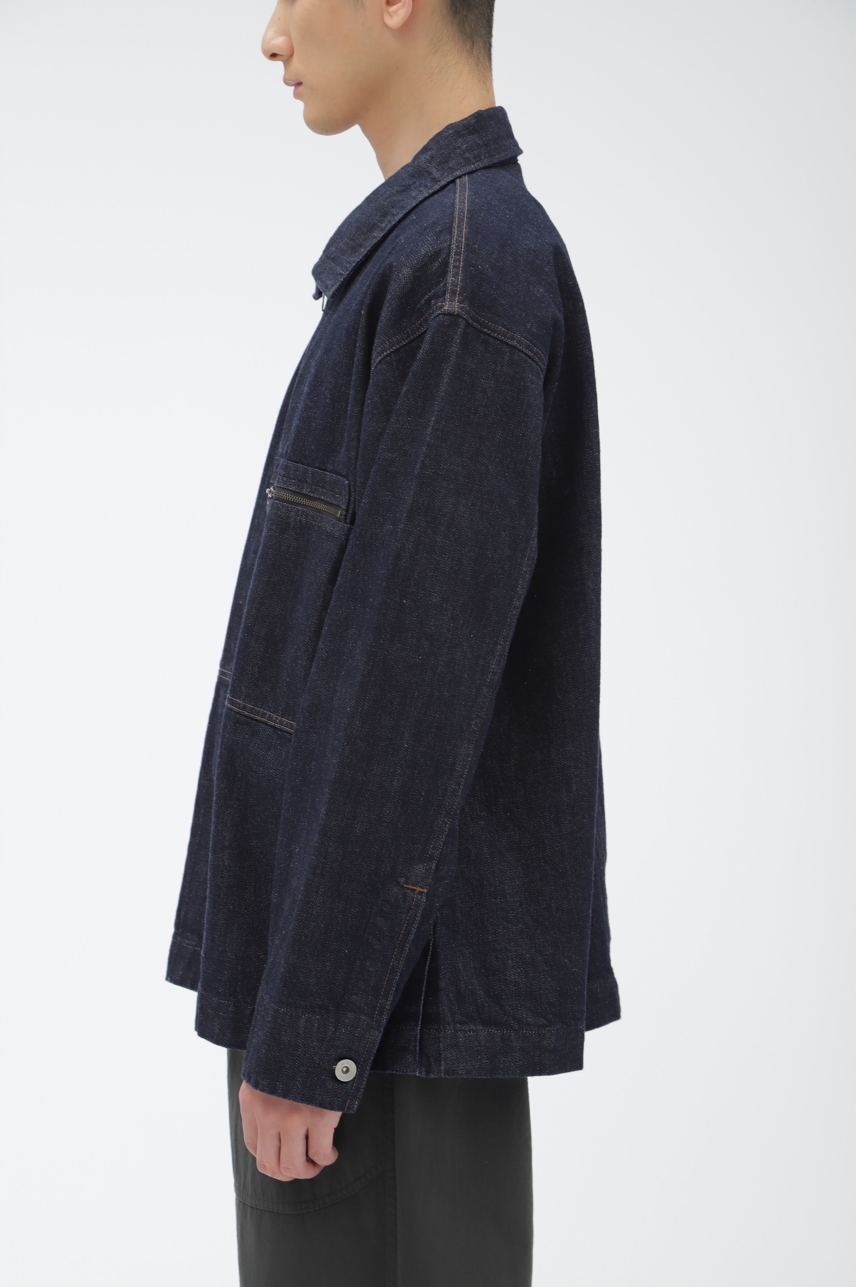 MHL.「CANTON DENIM」|ブルゾン・スタジャン|