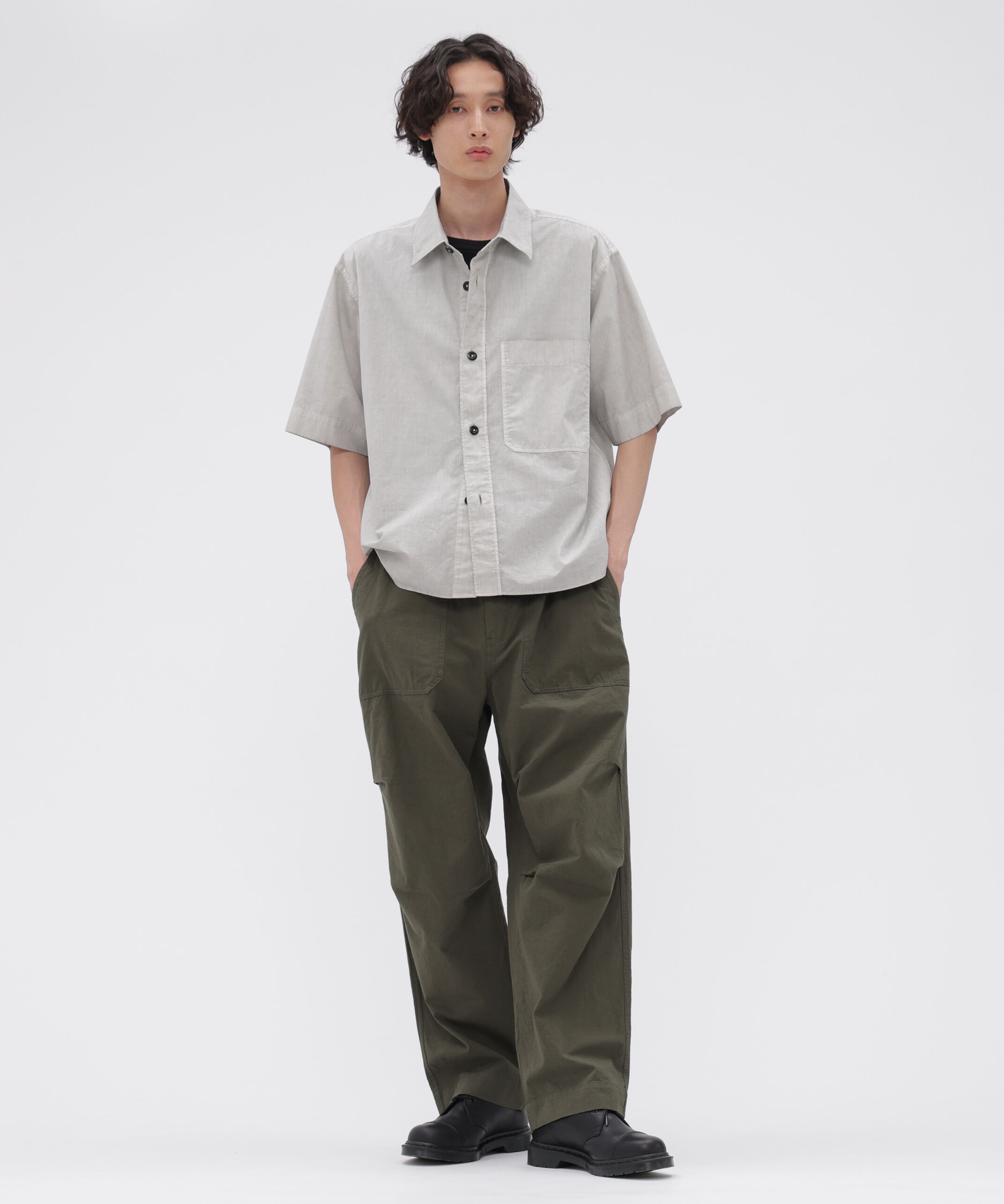 MHL.「COTTON LINEN TINY RIPSTOP TROUSERS」|その他|
