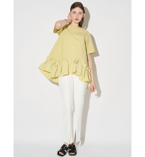 ELENDEEK「FRILL HEM BL」|シャツ・ブラウス|