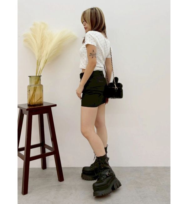 EVRIS「ドットSUNNYショートTシャツ」|Tシャツ・カットソー|