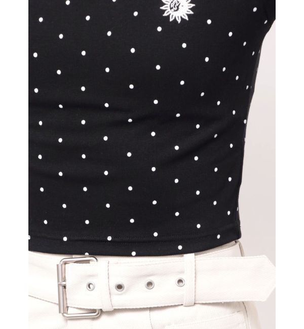 EVRIS「ドットSUNNYショートTシャツ」|Tシャツ・カットソー|