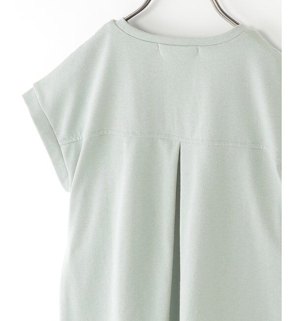 ikka kids「【親子コーデ】冷感フロントレース切り替えプルオーバー（130~160cm）」|Tシャツ・カットソー|