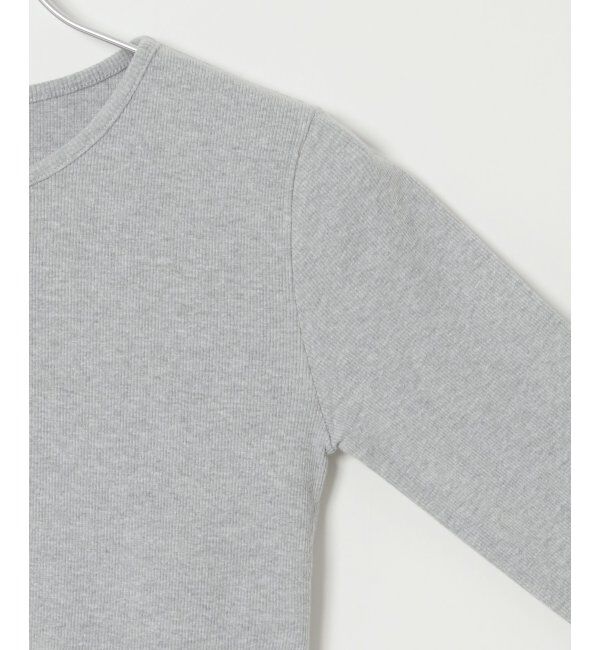 VENCE share style「テレコハーフジップクロップドプルオーバー」|Tシャツ・カットソー|