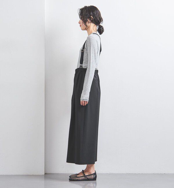 UNITED ARROWS「サスペンダー スカート」|スカート|