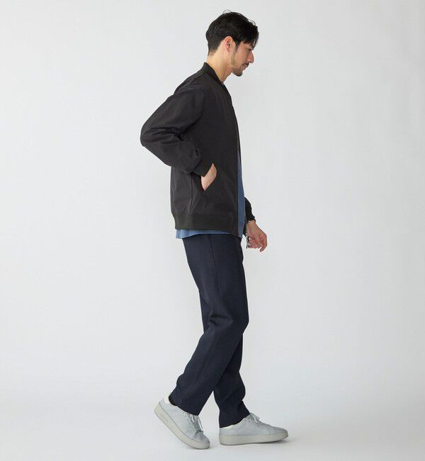 SHIPS「SHIPS:〈撥水加工〉CORDURA(R) ナイロン ジップアップ ブルゾン」|ブルゾン・スタジャン|