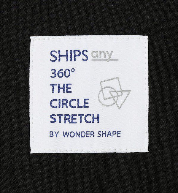 SHIPS any「SHIPS any: 360&deg; THE CIRCLE STRETCH リネン ミックス バンドカラー プルオーバーシャツ」|シャツ・ブラウス|