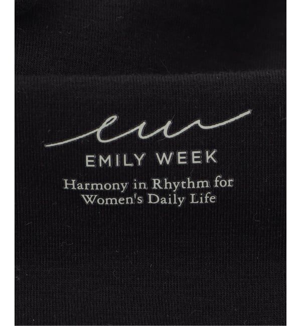 EMILYWEEK「《追加》【ACTIVE】Bamboo ストレッチブラ（ブラック）」|インナー|