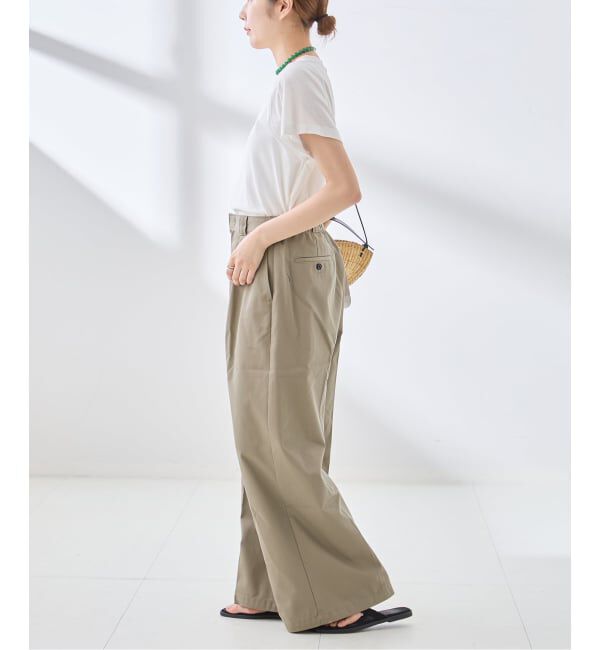 journal standard L'essage「【JANE SMITH*DICKIES*L'ESSAGE】別注 2タックBIGパンツ」|その他|