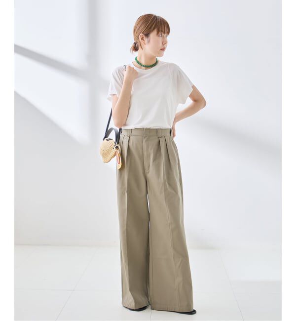 journal standard L'essage「【JANE SMITH*DICKIES*L'ESSAGE】別注 2タックBIGパンツ」|その他|