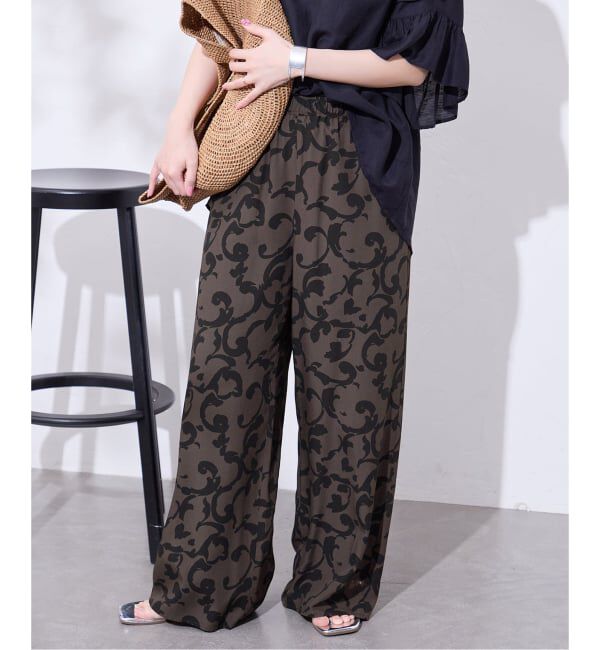 JOURNAL STANDARD「レーヨンプリントパンツ」|その他|