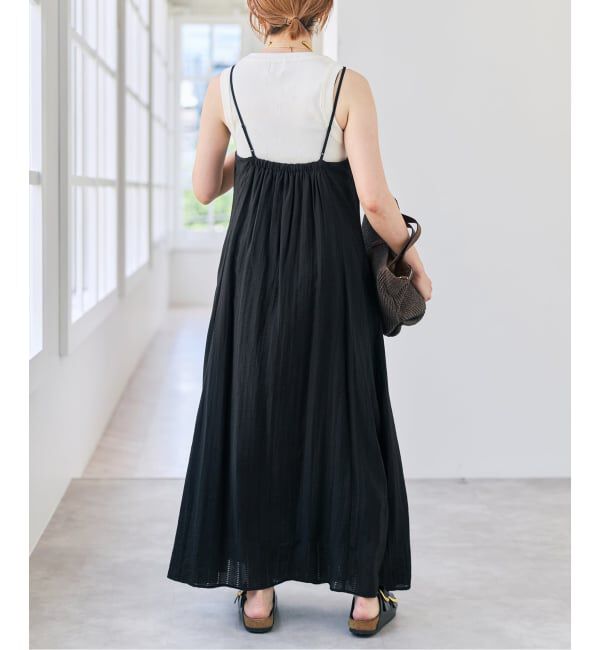 Spick and Span「ストライプタックキャミワンピース」|ワンピース|