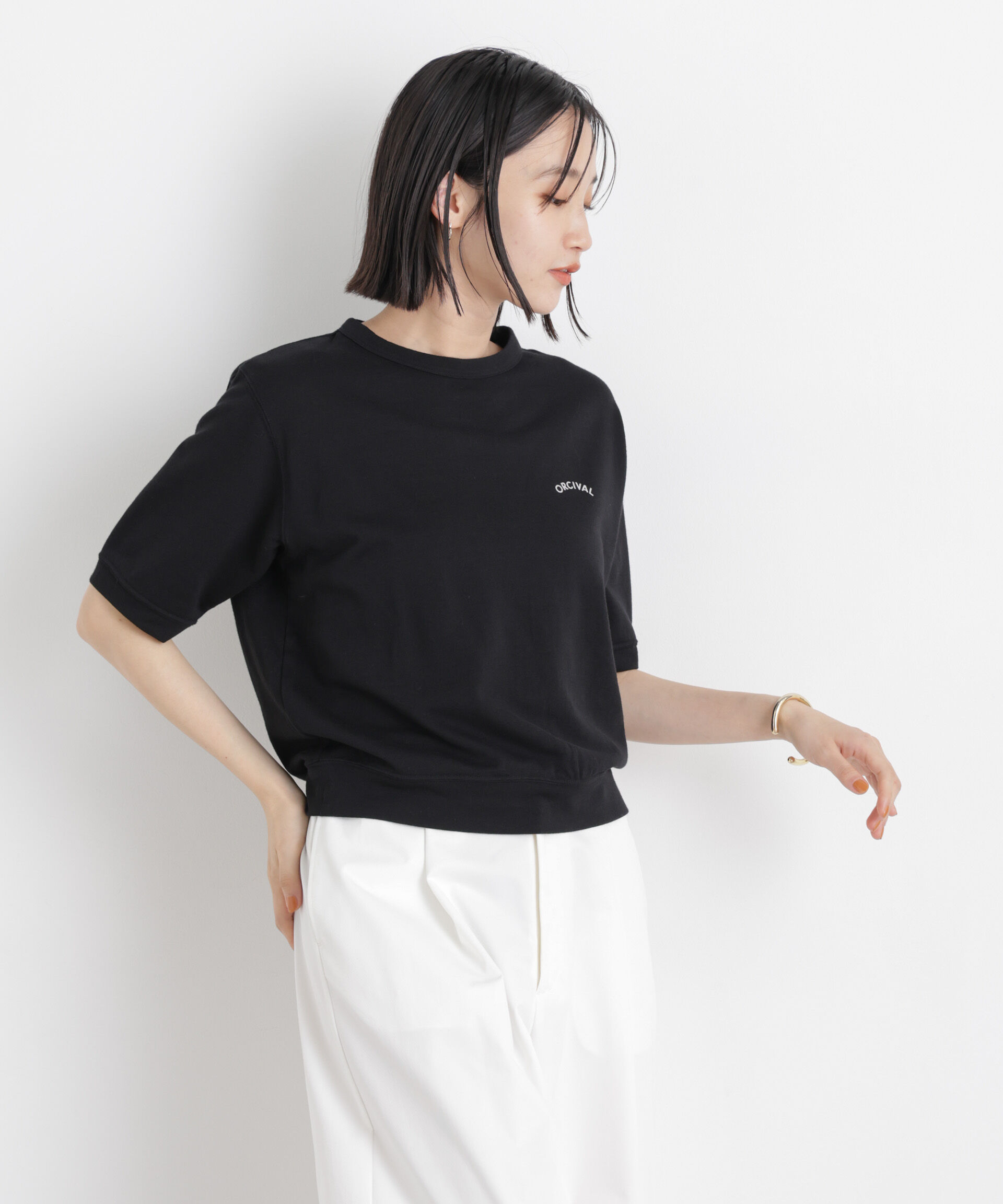 NANO universe「ORCIVAL/CREW NECK SHORT SLEEVE P.O.」|Tシャツ・カットソー|