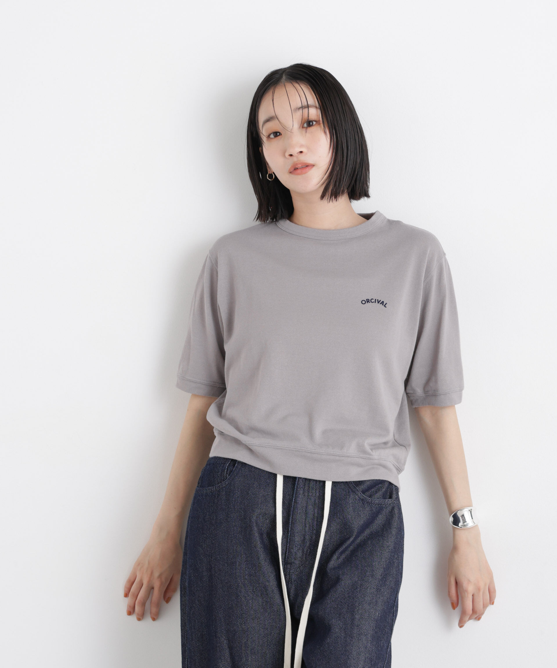 NANO universe「ORCIVAL/CREW NECK SHORT SLEEVE P.O.」|Tシャツ・カットソー|