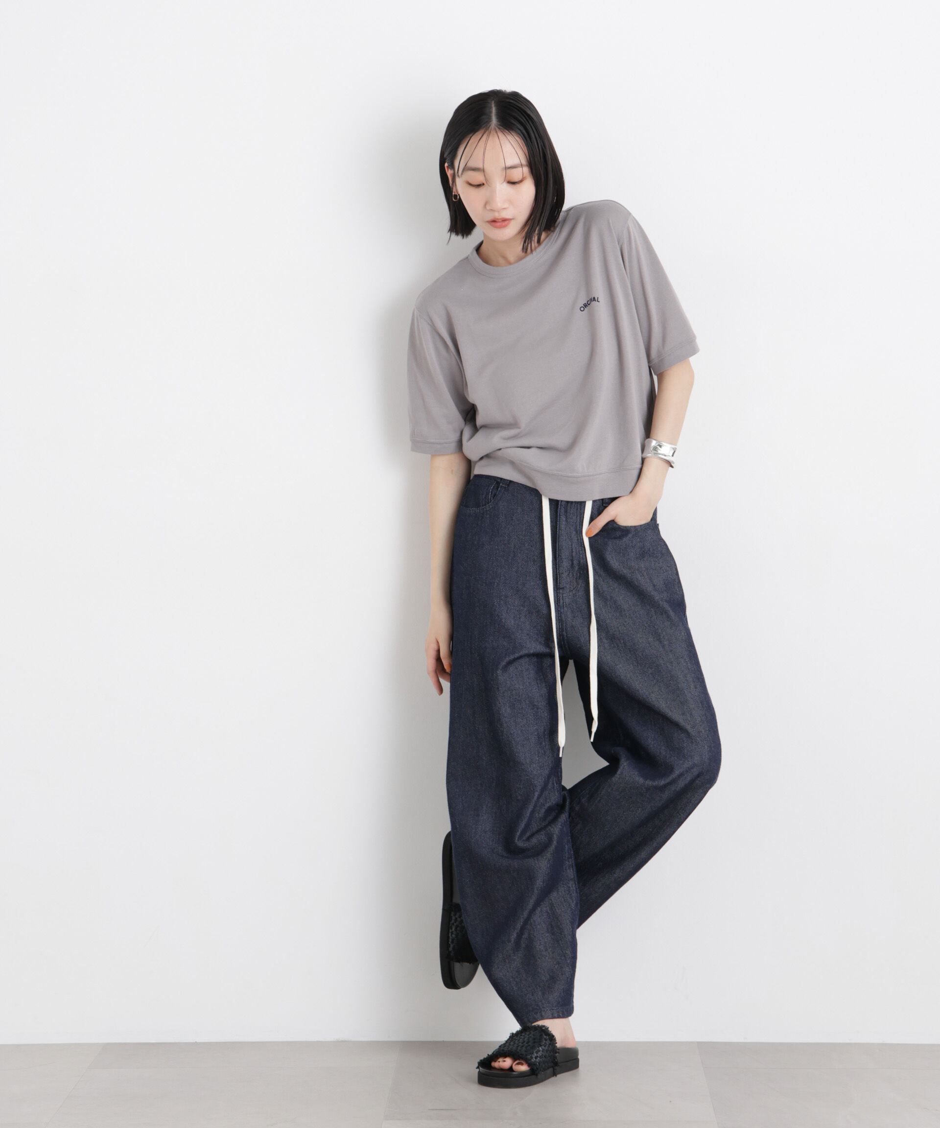 NANO universe「ORCIVAL/CREW NECK SHORT SLEEVE P.O.」|Tシャツ・カットソー|