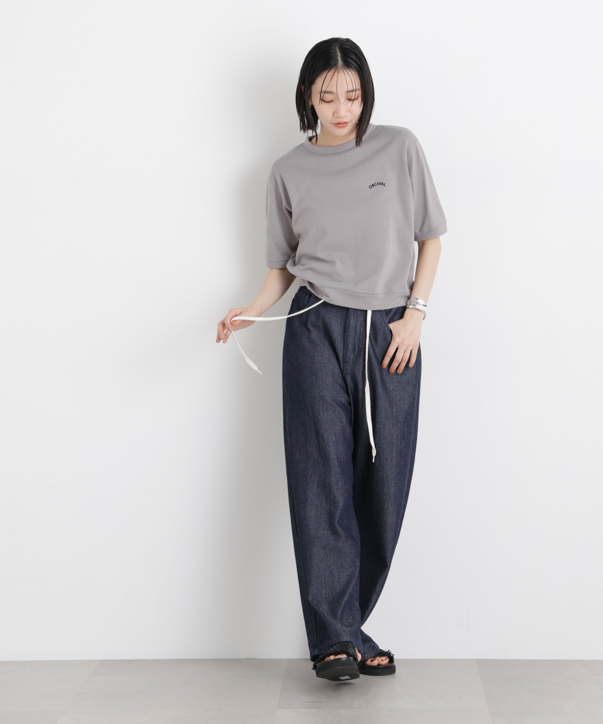 NANO universe「ORCIVAL/CREW NECK SHORT SLEEVE P.O.」|Tシャツ・カットソー|