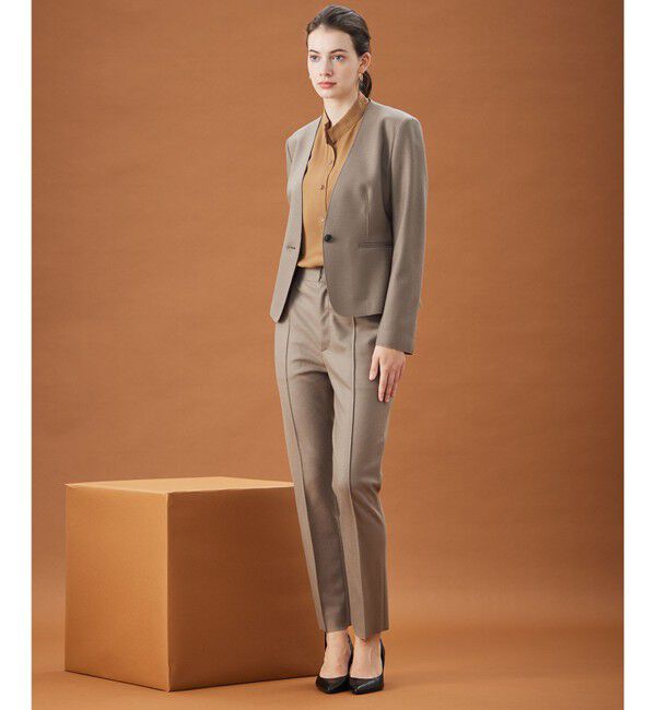 BEIGE,「【S-size】CORBY / クロップドパンツ」|スラックス|