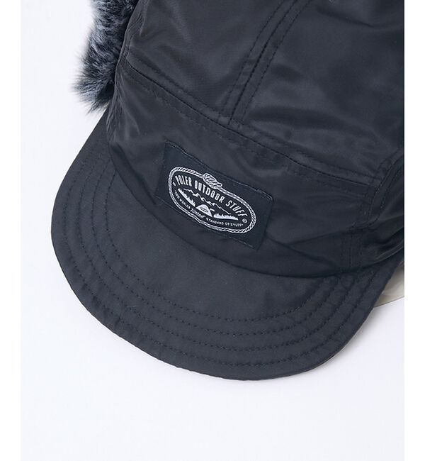 ABAHOUSE「【POLER / ポーラー】NYLON FUR FLAP CAP / ナイロン」|その他|