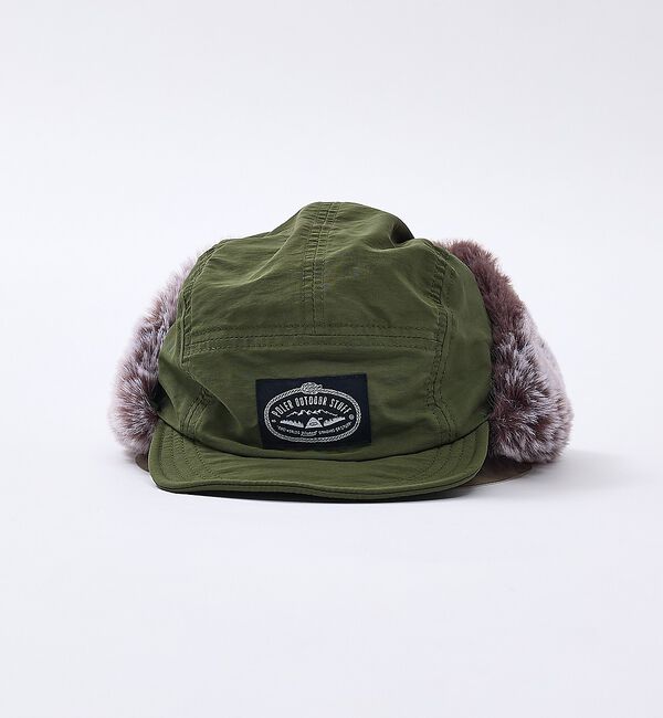 ABAHOUSE「【POLER / ポーラー】NYLON FUR FLAP CAP / ナイロン」|その他|