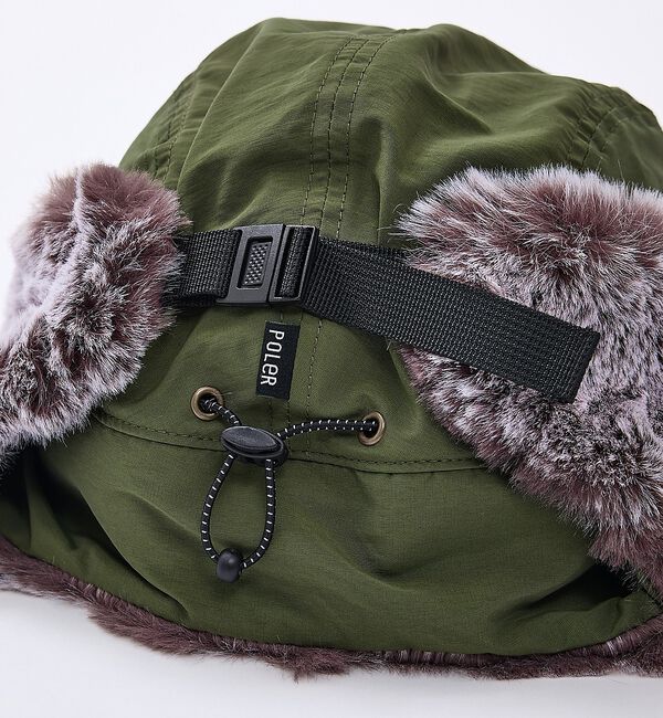 ABAHOUSE「【POLER / ポーラー】NYLON FUR FLAP CAP / ナイロン」|その他|