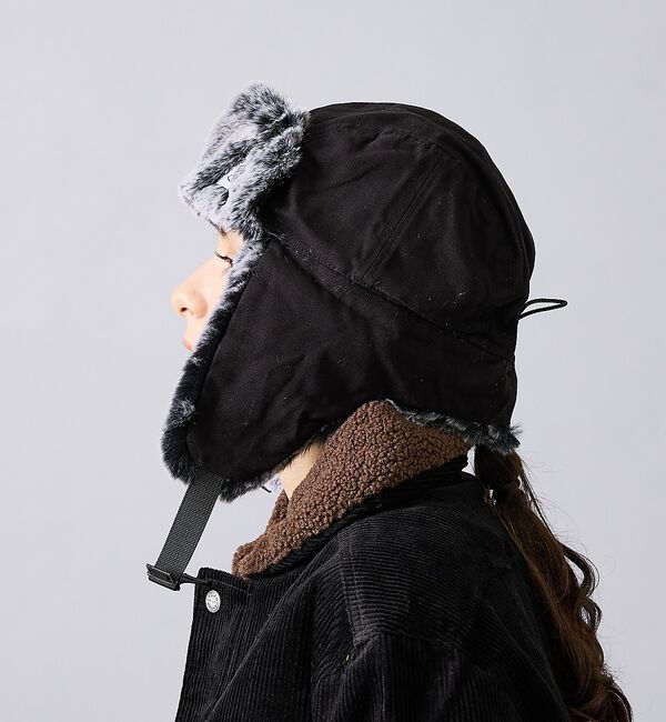 ABAHOUSE「【POLER / ポーラー】MILITARY FUR VISOR CAP / ミ」|その他|