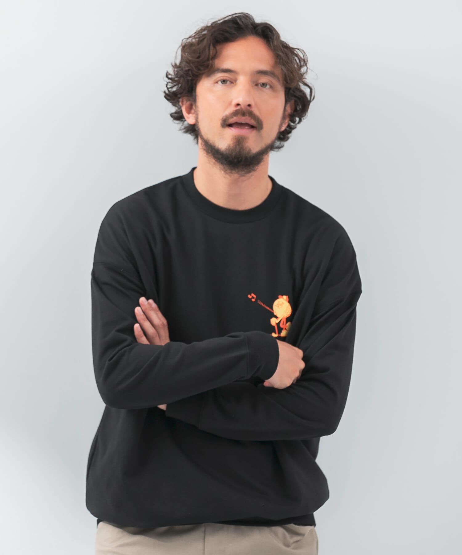 Sonny Label 「OOPS&times;RYUAMBEコラボスウェット」|スウェット・ジャージ|ブラック